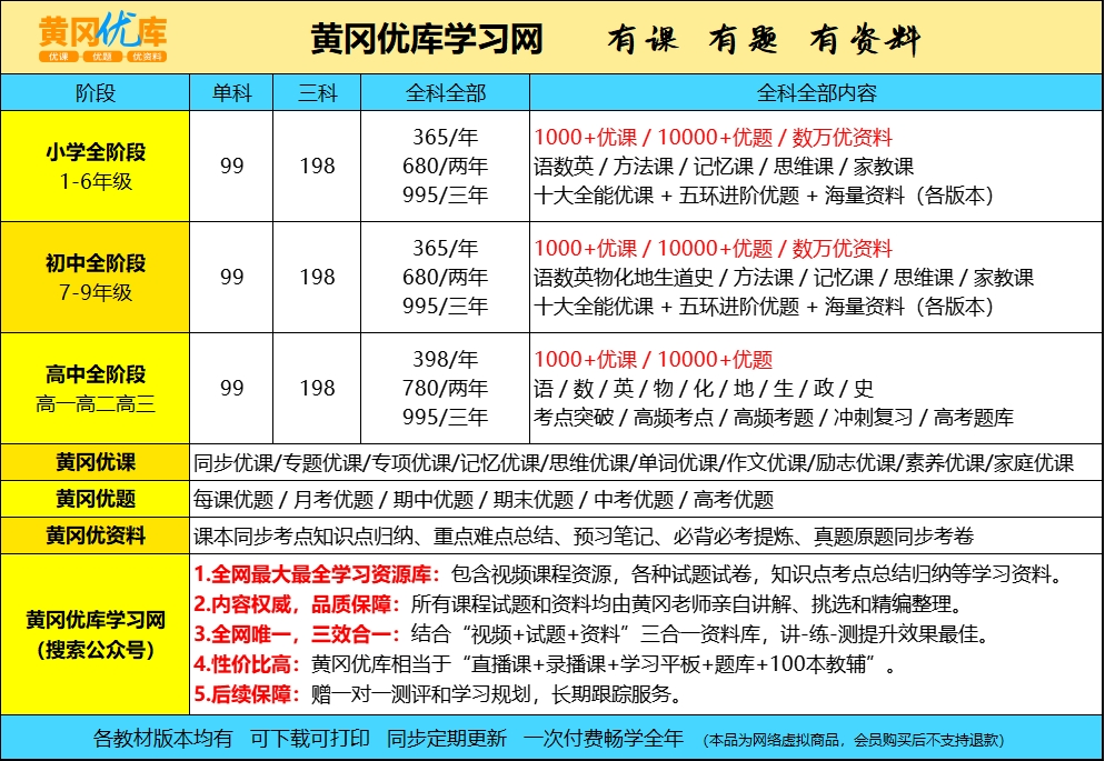 随州黄冈优课